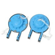Qumonin 2PCS Universal Toilet Flapper Replacement Kits 3 Inch for American Standard
